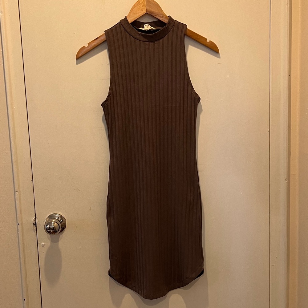 Forever 21 brown bodycon dress